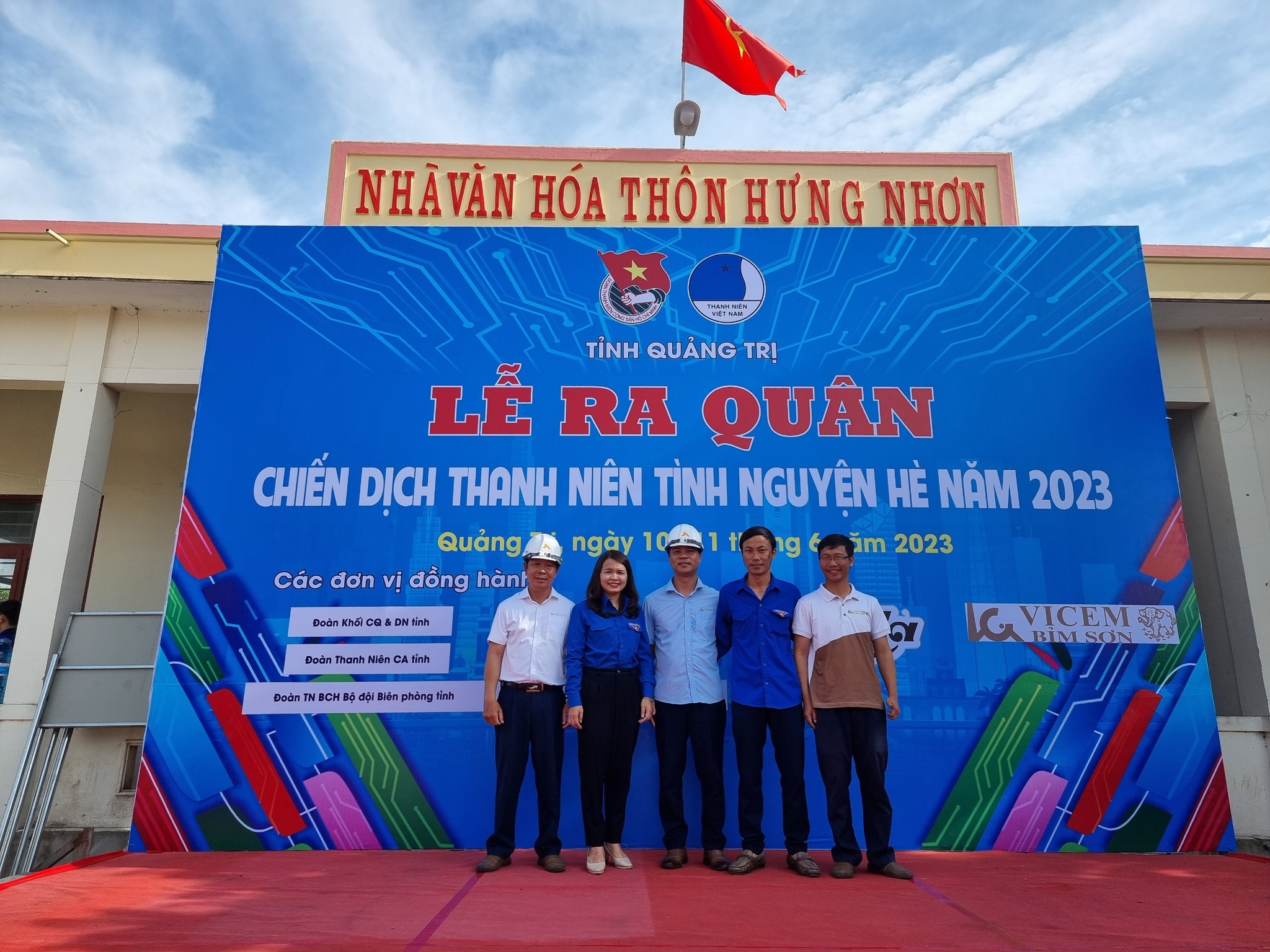 Vicem Bỉm Sơn tham gia Chiến dịch thanh niên tình nguyện năm 2023