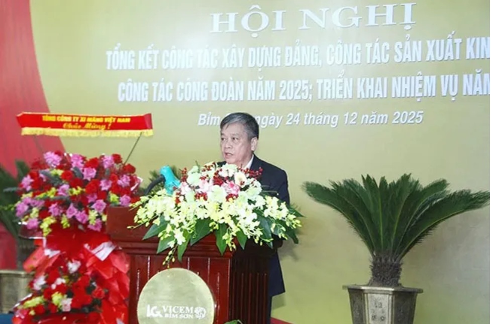 VICEM Bỉm Sơn tổ chức Hội nghị tổng kết năm 2025, triển khai nhiệm vụ năm 2026